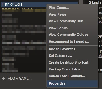 Path of exile steam